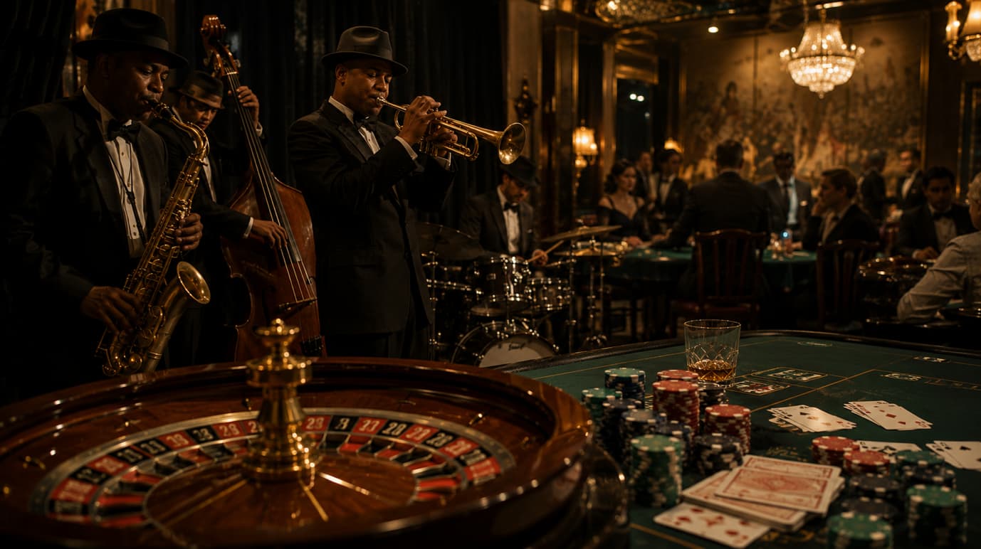 Bandas Sonoras de Jazz Icónicas que Definiram os Clássicos Filmes de Casino